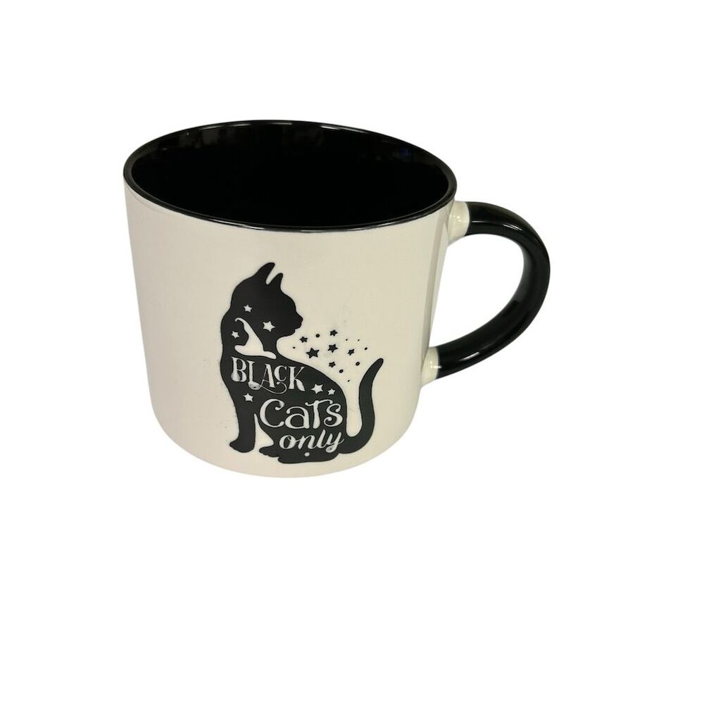 Black Cats Only  Ceramic Mug Coffee Cup